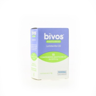 Bivos 600 mg 15 comprimidos masticables Ferring - 1