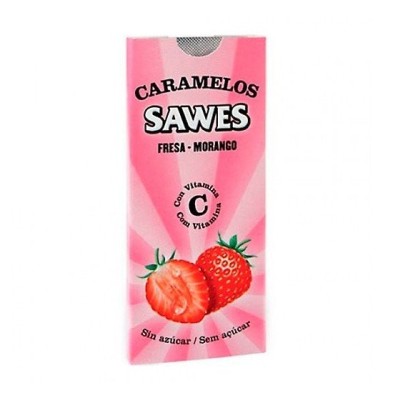 Caramelos sawes fresa s/a. blisters Sawes - 1