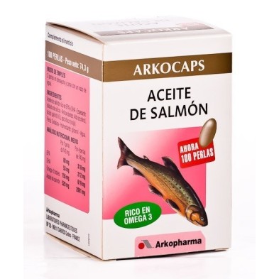 Arkocaps omega 3 aceite pescado 100 caps Arkopharma - 1