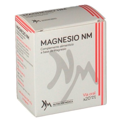 Magnesio nm 20 sobres 1g Nutrición Médica - 1