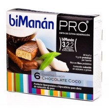 Bimanan pro barritas chocolate/coco 6uds Bimanan - 1