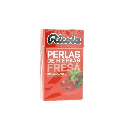Ricola perlas fresa-menta s/a 25 g.. Ricola - 1