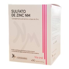Sulfato de zinc nm 90 cápsulas Nutrición Médica - 1