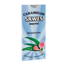 Caramelos sawes eucalyptus s/a. blisters
