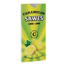 Caramelos sawes limon s/a. blisters