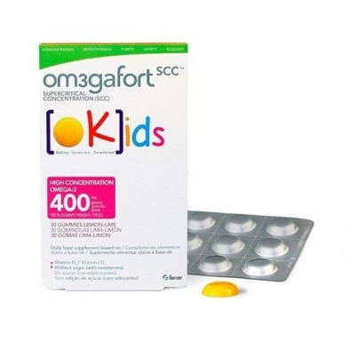Omegafort okids 30 pastillas Ferrer - 1