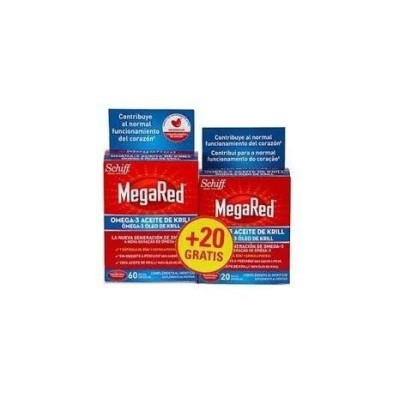 Megared 500 mg 60 cápsulas + 20 gratis Megared - 1