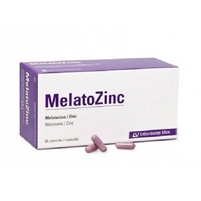 Melatozinc 60 cápsulas Viñas - 1