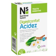 N+s digestconfort acidez 30 comprimidos N+S - 1
