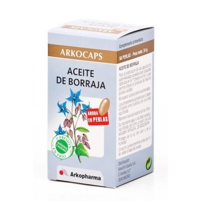 Arkocapsulas aceite borraja 50 capsulas Arkopharma - 1