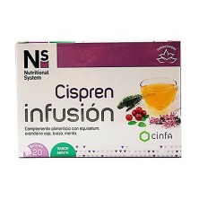N+s cispren infusión sabor menta 20 sobres N+S - 1