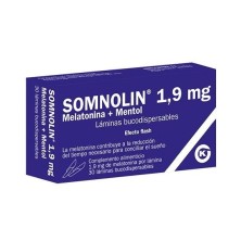 Somnolin melatonina + mentol 30 bucodispersables
