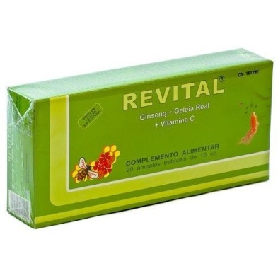 Revital ginseng+jalea real+vit c 20 amp Revital - 1
