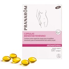 Aromafemina bienestar femenino 30 caps Pranarom - 1