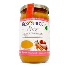 Resource pure pavo arroz zanahorias 300g Resource - 1