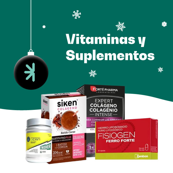 vitaminas y suplementos para navidad