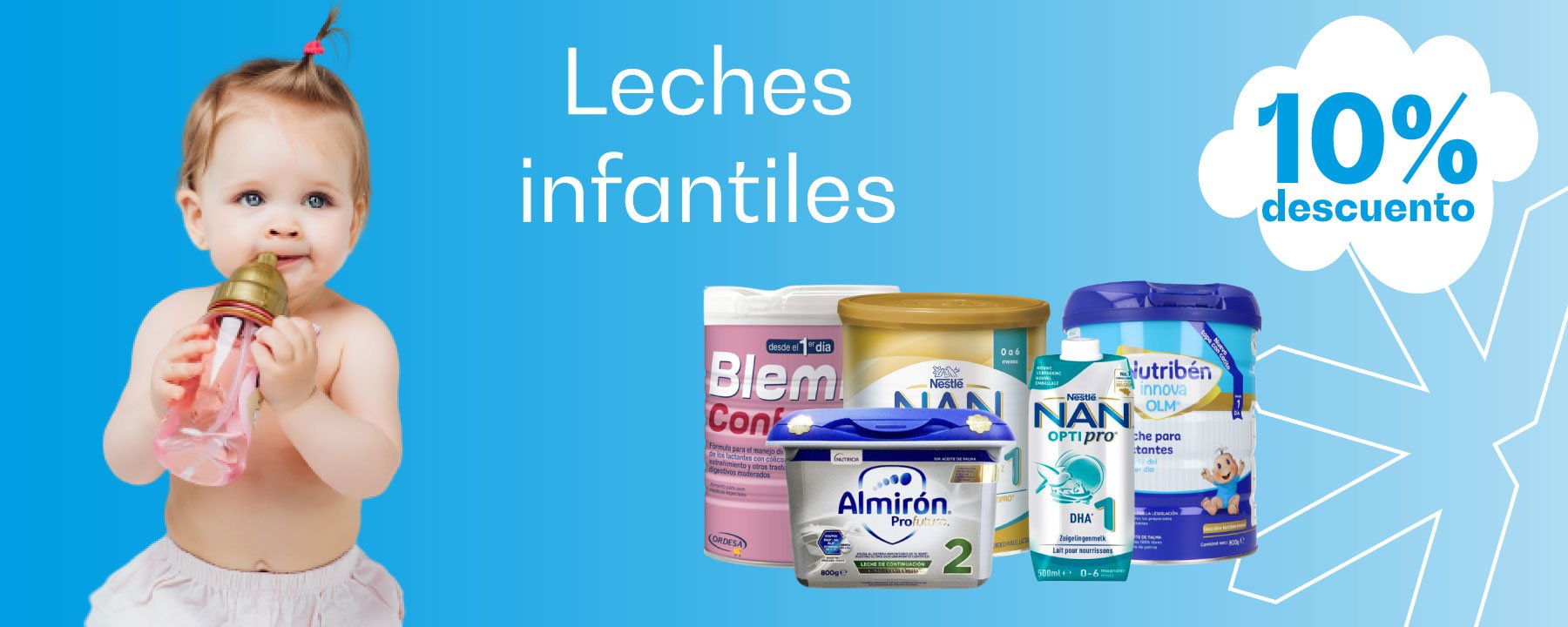 Nestlé Nidina 1 Leche para Lactantes en Polvo, Fórmula para Bebés Desde El  Primer Día, Bote de 800g : : Alimentación y bebidas